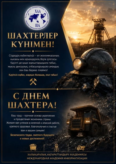 Шахтер Күні Құтты Болсын!