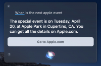 Голосовой помощник Siri раскрыл дату большой презентации Apple
