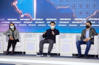 Международный технопарк IT-стартапов Astana Hub на пресс-брифинге в Службе центральных коммуникаций презентовал итоги своей деятельности за три года