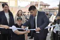Открытие центра социальной поддержки лиц с инвалидностью "Ten Qogam" в Алатауском районе.